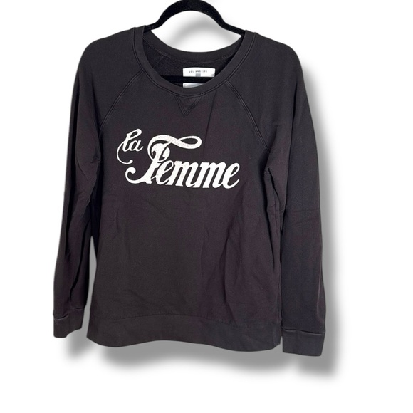 Sol Angeles x Anthropologie La Femme Sweatshirt Size Small - Picture 1 of 7
